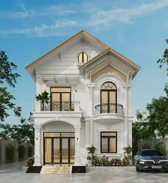 65+ Mẫu thiết kế nhà mái Thái 2 tầng đẹp hiện đại, được yêu thích nhất