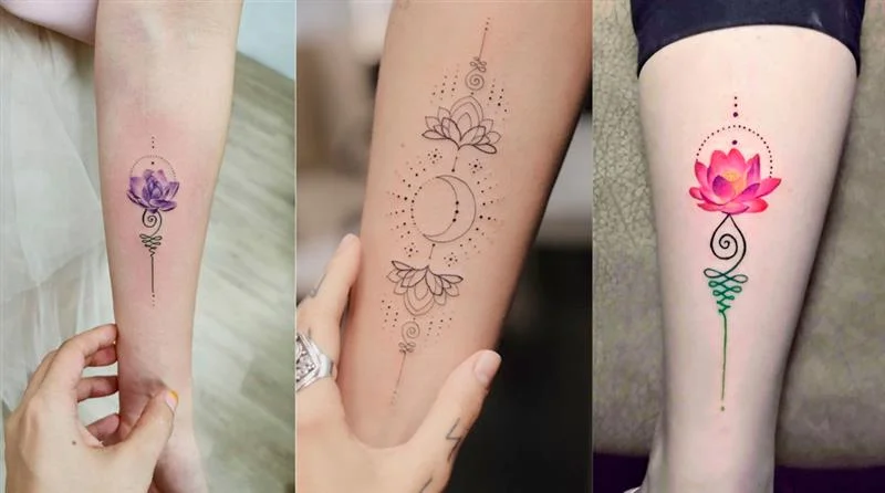 Top 10 mẫu hình xăm hoa sen thịnh hành nhất 2023