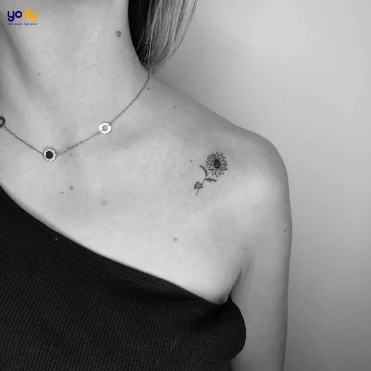 Hình xăm hoa nhỏ trên xương đòn, chủ đề hình xăm hoa