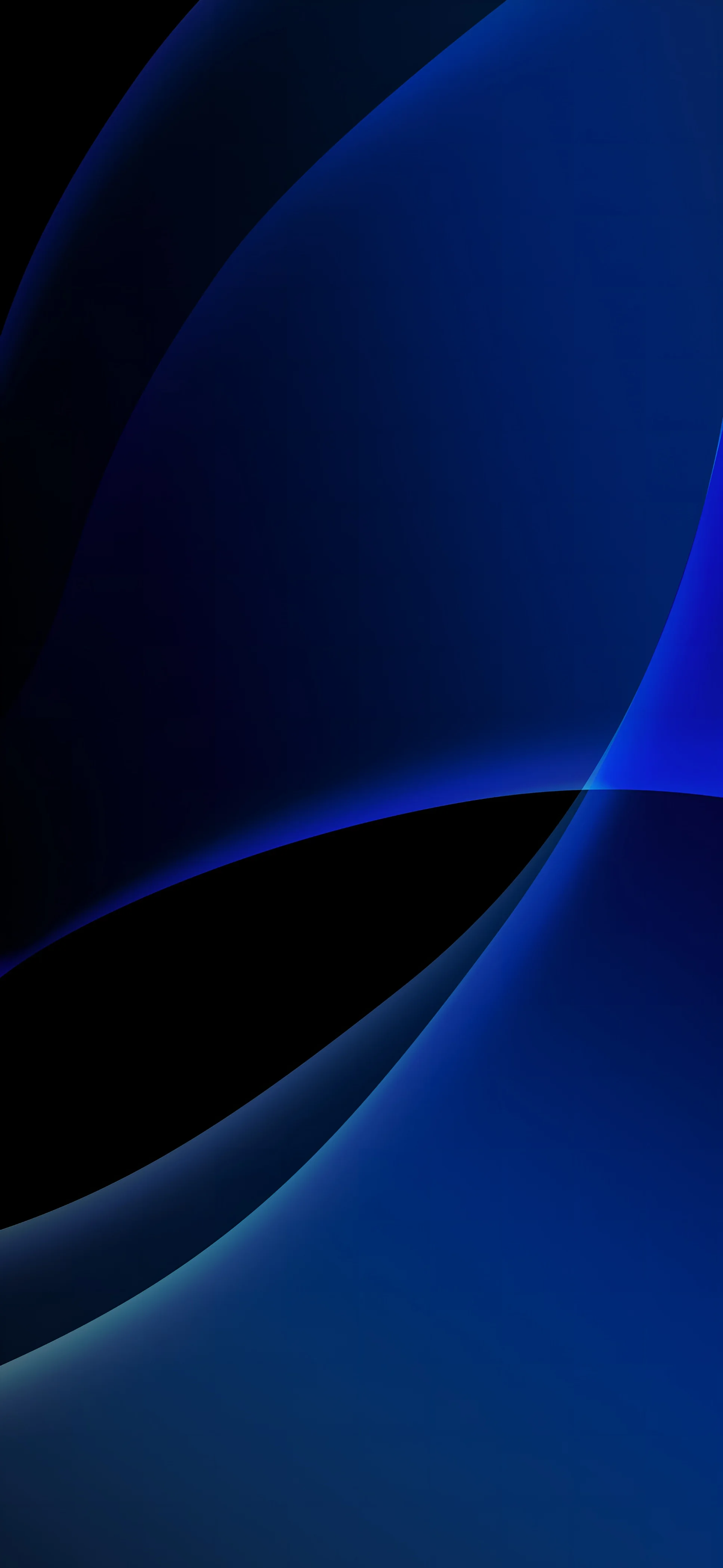 Hình Nền iOS Trừu Tượng Sóng Xanh 4K | 1935x4194 | Wallpaper Alchemy