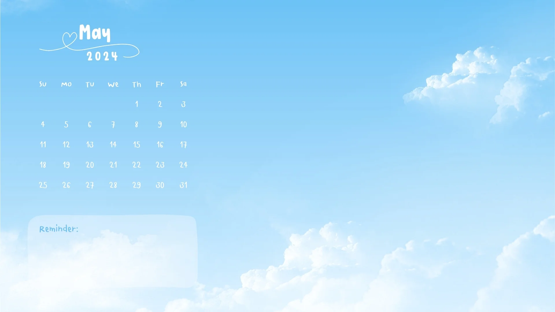 background xanh trang