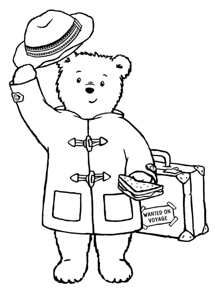 Tô Màu Gấu Paddington