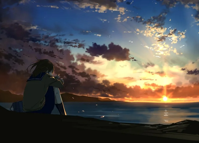Bộ sưu tập ảnh phong cảnh anime 4K tuyệt đẹp cho hình nền, in ấn