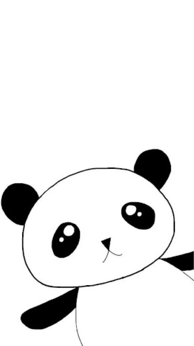 Hình nền trắng cute cho điện thoại