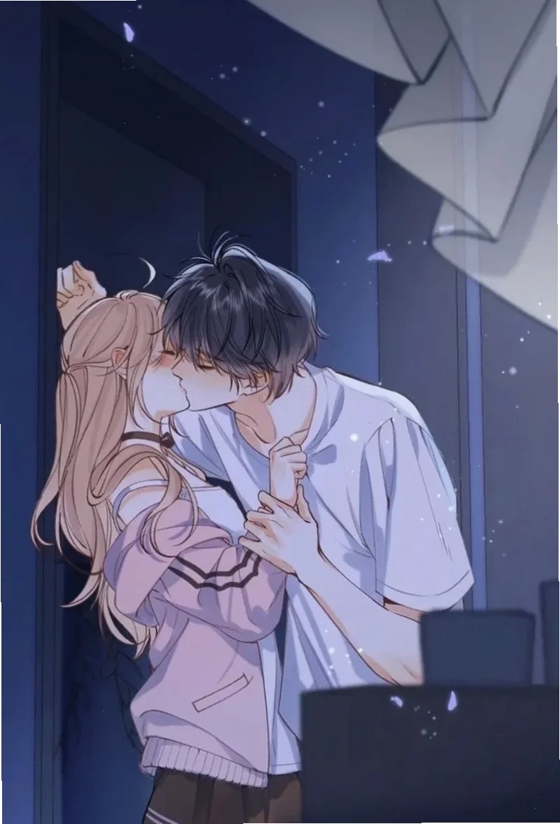 Hình phạt ngọt ngào anime với nét vẽ dễ thương và biểu cảm đáng yêu