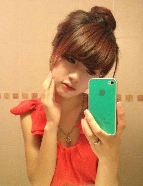 gái xinh tự sướng — ảnh 1