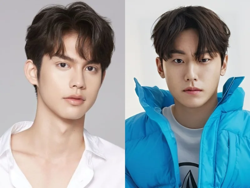 Kiểu tóc side part 7 3 mặt tròn được nhiều diễn viên, ngôi sao ưa chuộng