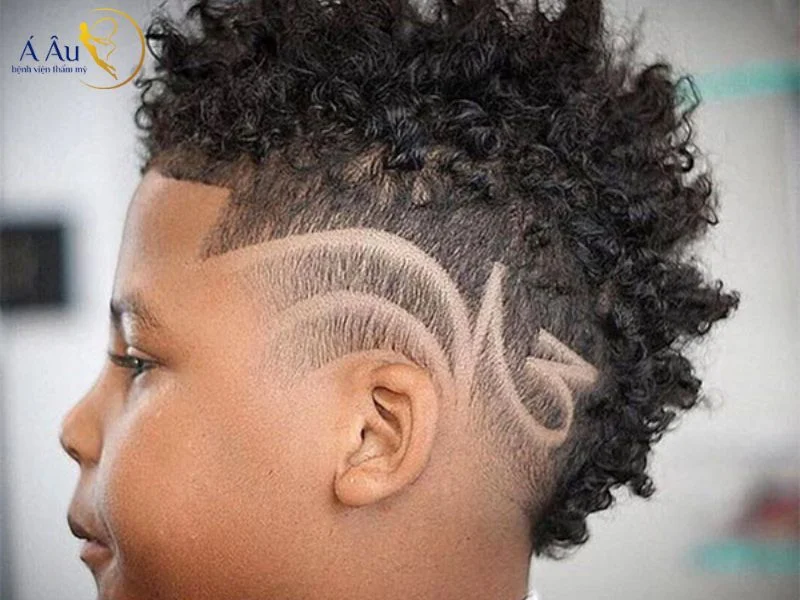 Kiểu tóc nam Afro MoHawk haircut