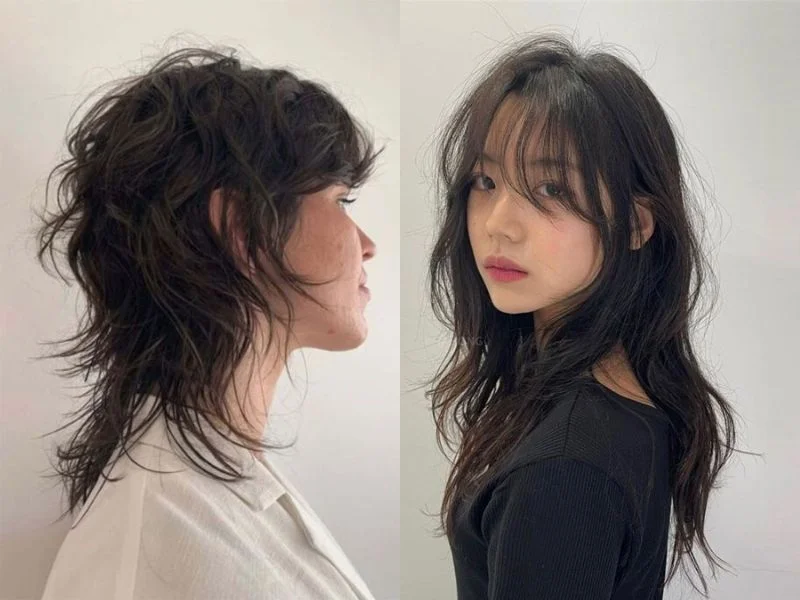 12 Kiểu Tóc Mullet Layer Nữ Xu Hướng Phong Cách Và Cá Tính