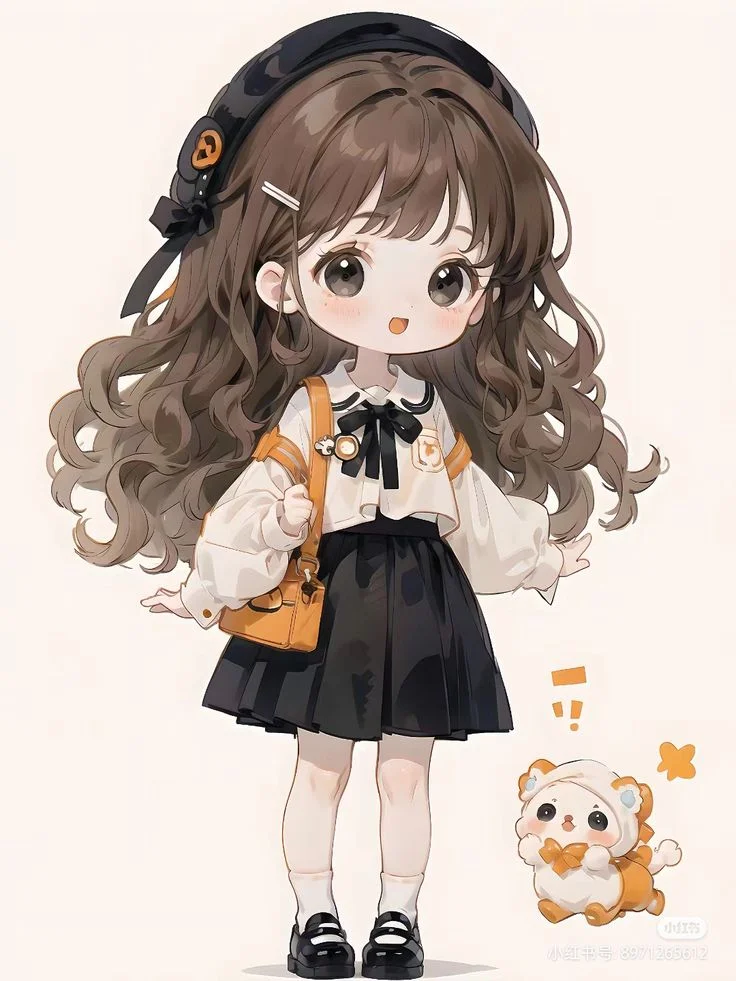 hình nền cute chibi nữ (2)