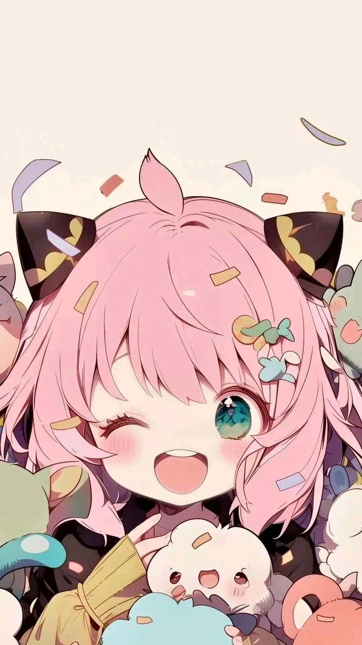 hình nền cute chibi nữ (4)
